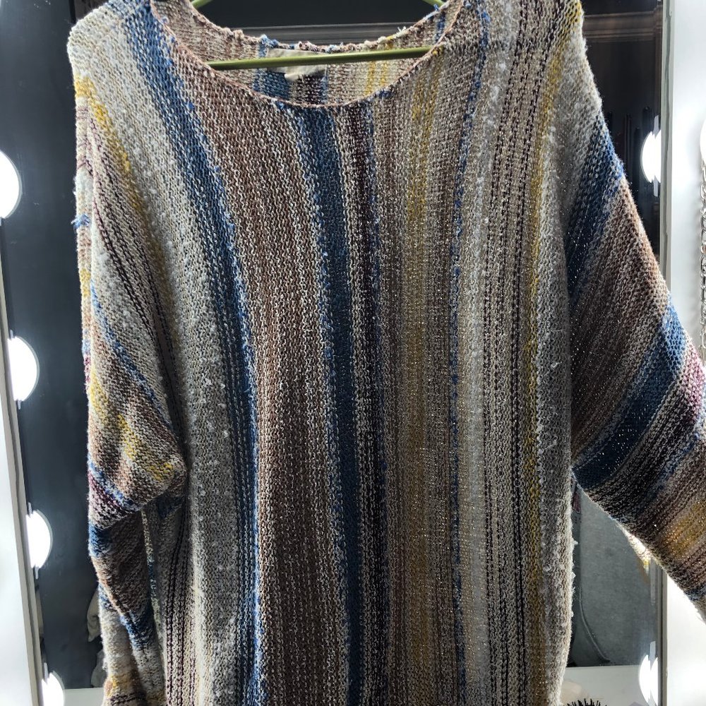 Alter'd State colorful rainbow sweater